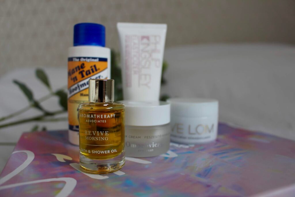 Products from the Look Fantastic 4th birthday beauty box