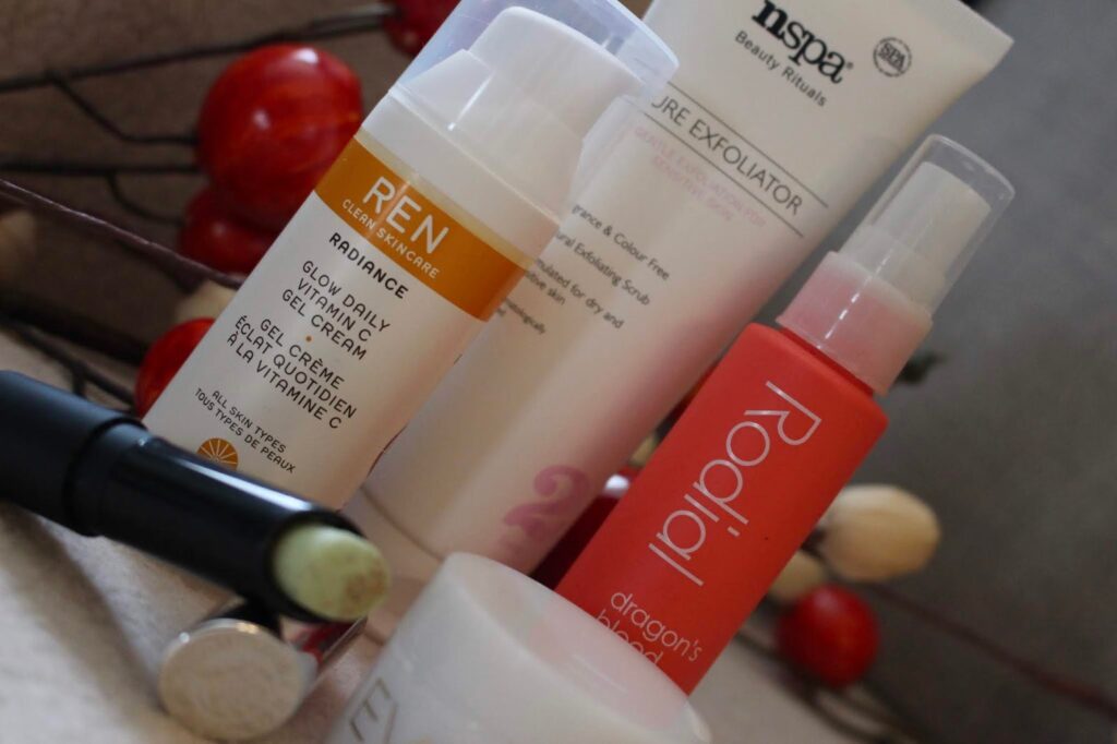 HYDRATING SKINCARE FOR WINTER. Hydrating skincare products.