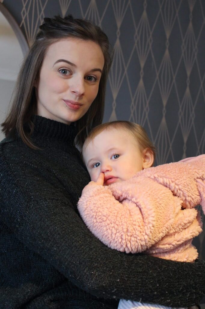 Claire Mac reflecting on life during Maternity leave