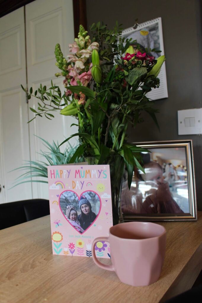 CELEBRATING MOTHERS DAY FOR ALL MOTHERS. Mothers day card and flowers from Moonpig.