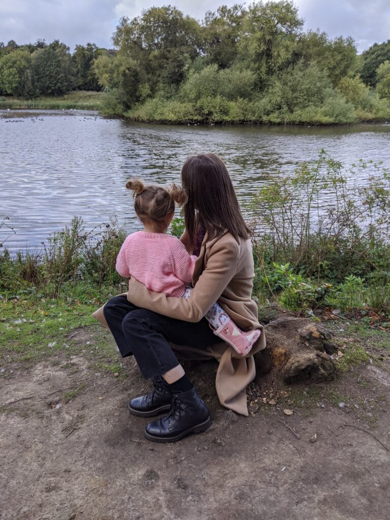 'Me as a mum then vs me as a mum now' Image 1.
