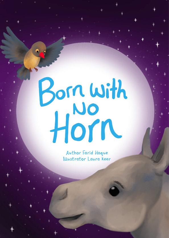 Born with no horn. A book written by Farid Haque which emotional intelligence in children.
