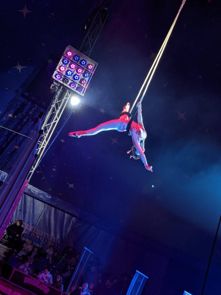 Paulo's circus performance.