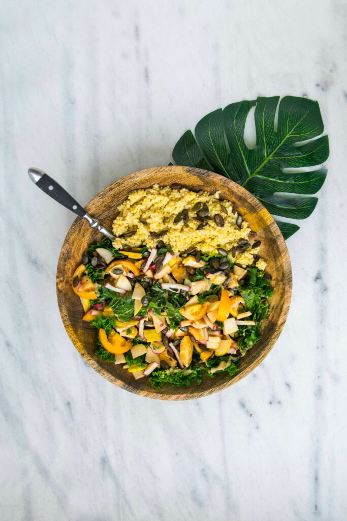 Dish to feed a vegan child.