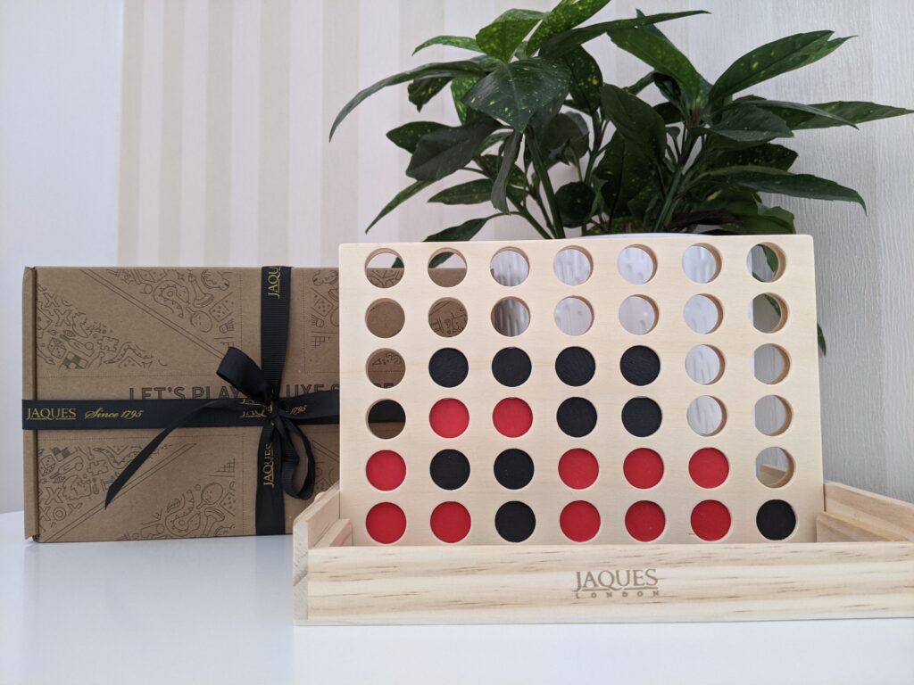 Advantages of wooden toys from Jaques of London.