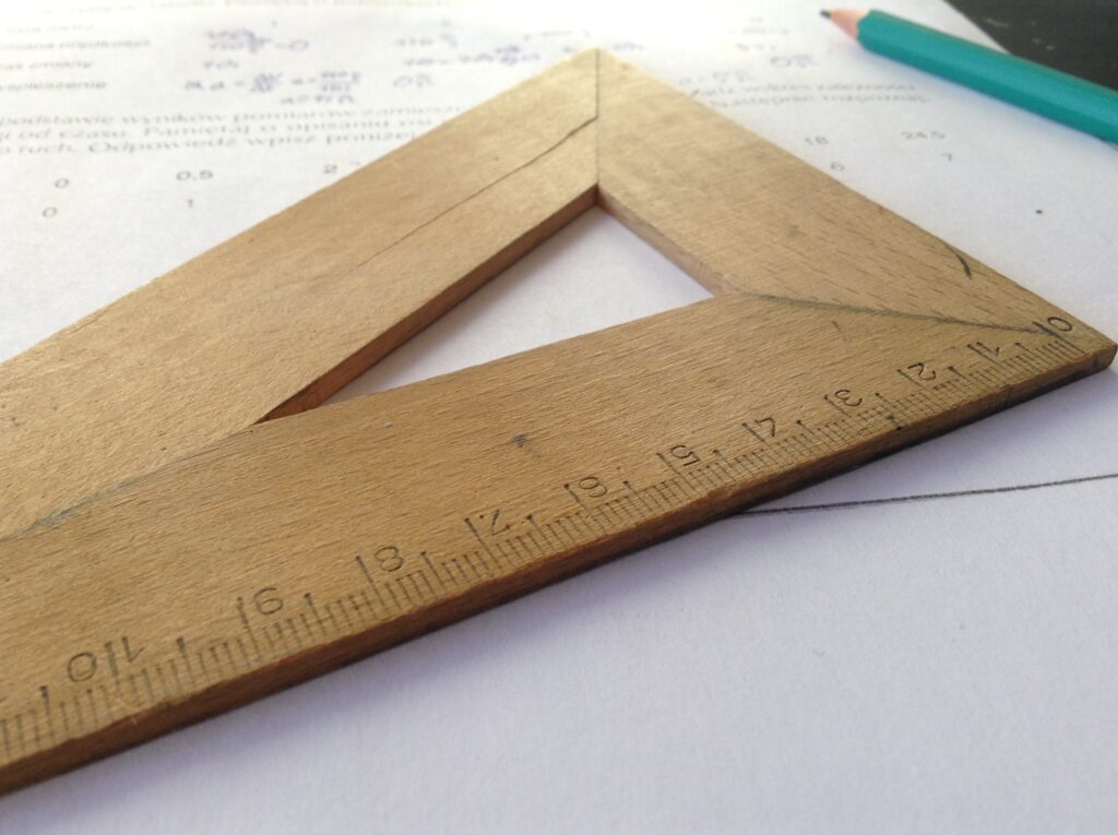 Secondary school ruler.
