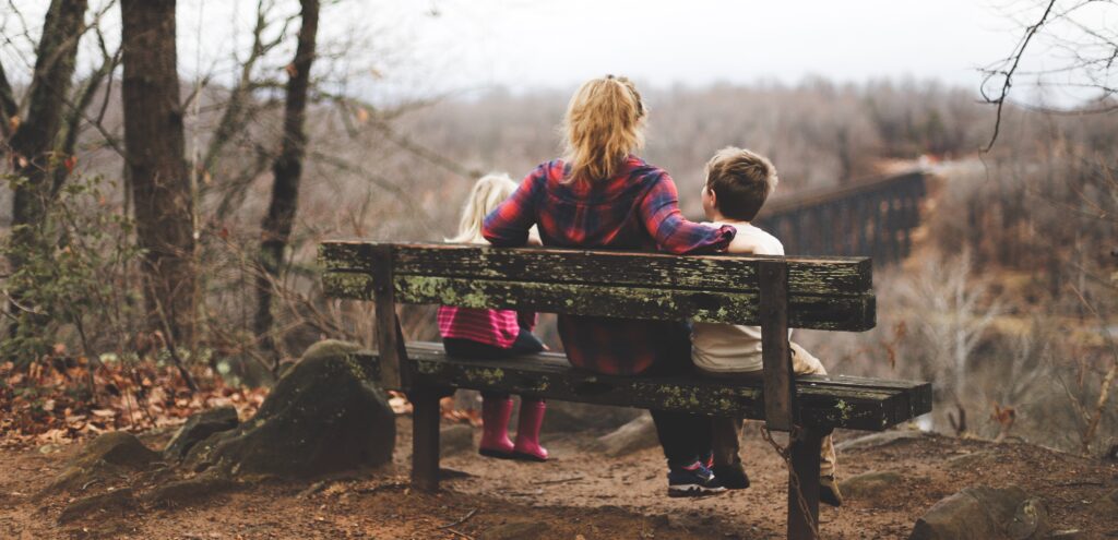 Parenting during lockdown has been spent mostly outdoors.