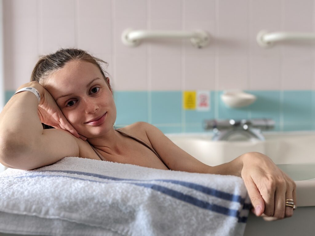 My water birth experience at LGI.