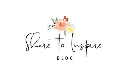 Share to inspire blog logo.