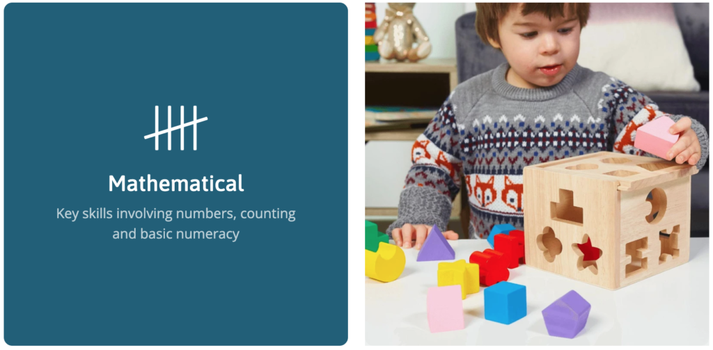 Shape sorters make for excellent educational toys for toddlers.