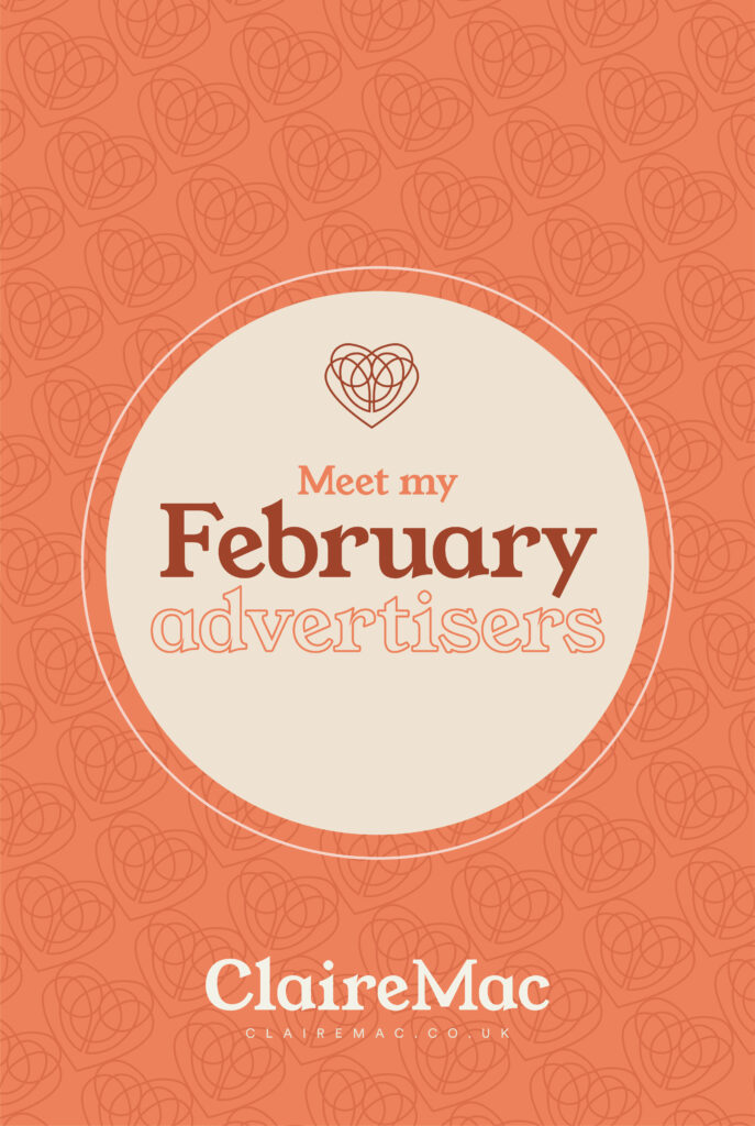 Meet my February advertisers.