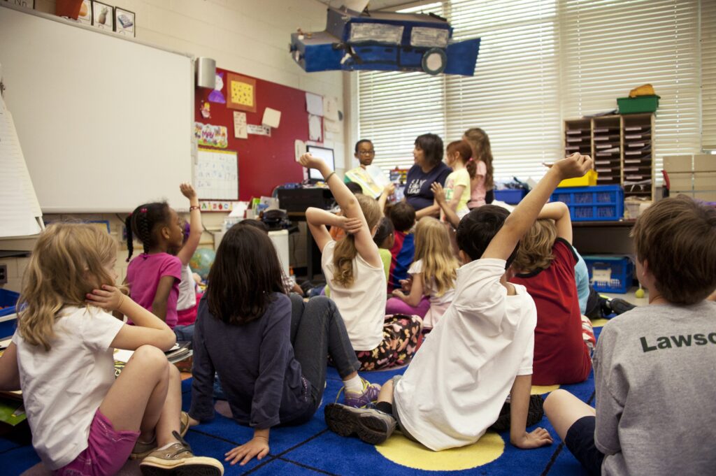 Pastoral care in a school setting.