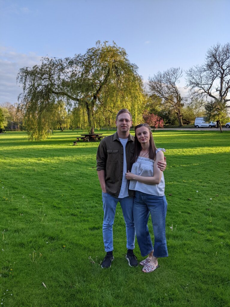 Celebrating our wedding anniversary was one of my simple joys this month.