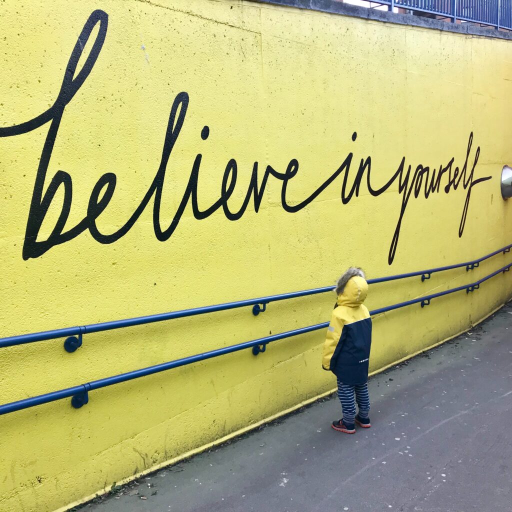 How to raise an optimistic child - Believe in yourself.