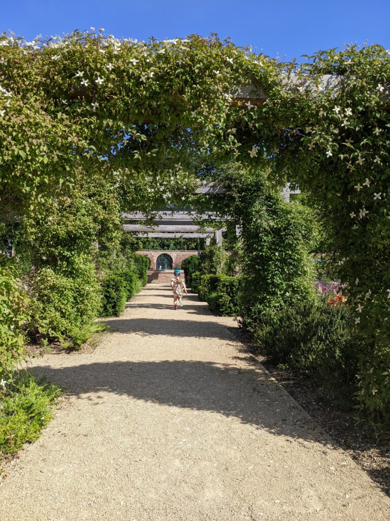 Visiting Kirkleatham Walled gardens during the kids summer holidays.