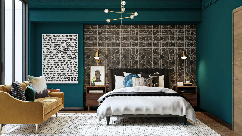 Bedroom design.