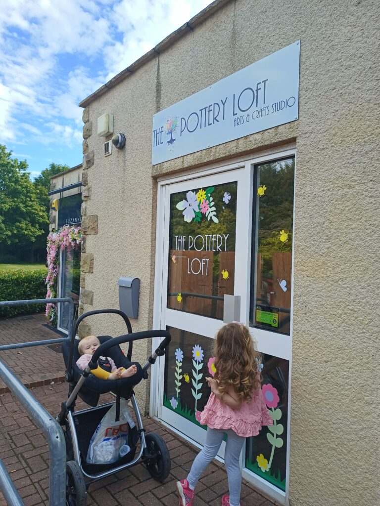 Entrance to The Pottery Loft.