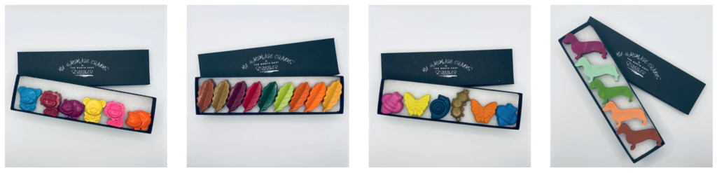 Support small businesses this Christmas with wax crayons from the north east scribbler.