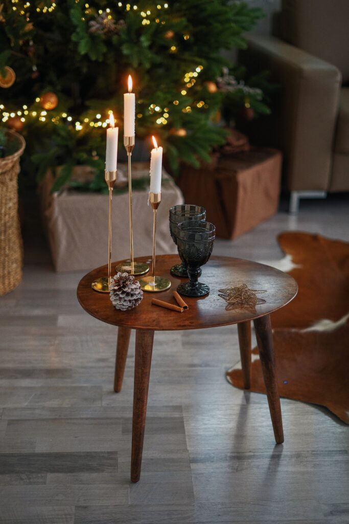 Christmas ambience in the home.