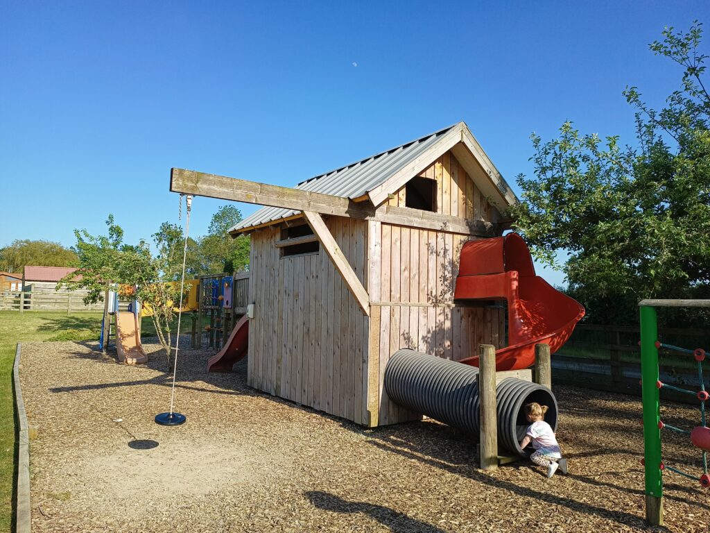 Second play area at Barker Stakes Farm.