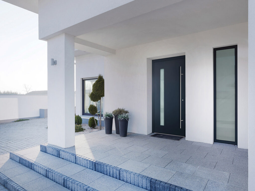 Upgrading your front door with Kloeber Uberfront.