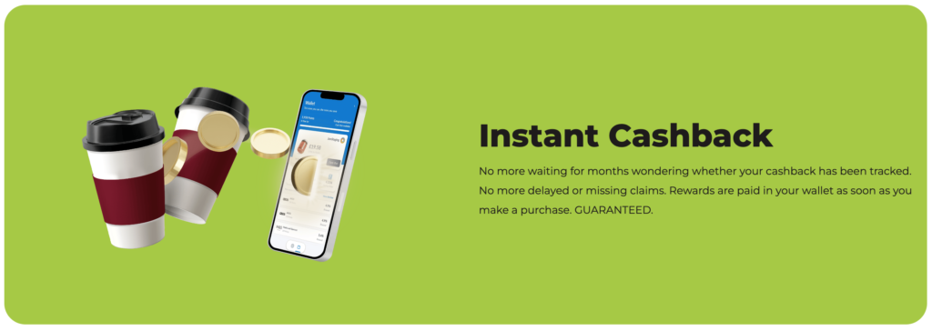 Instant cashback with JamDoughnut.