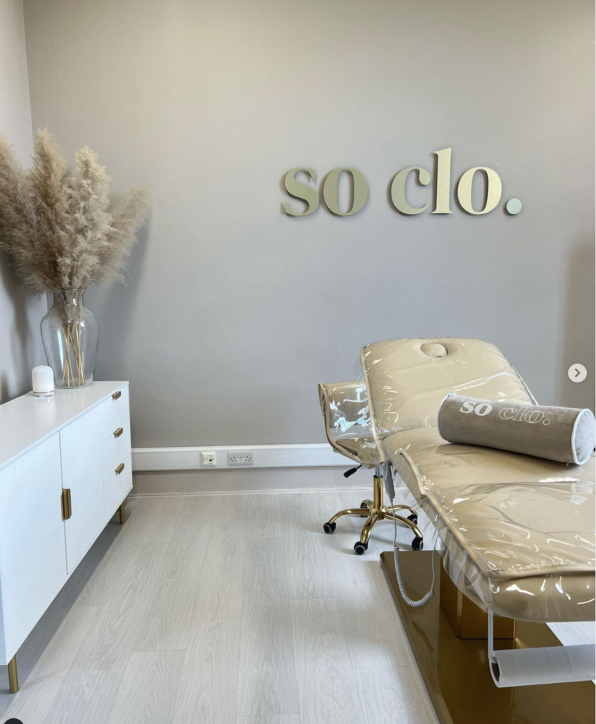 Image of So Clo in Middlesbrough where I had my laser tattoo removal.