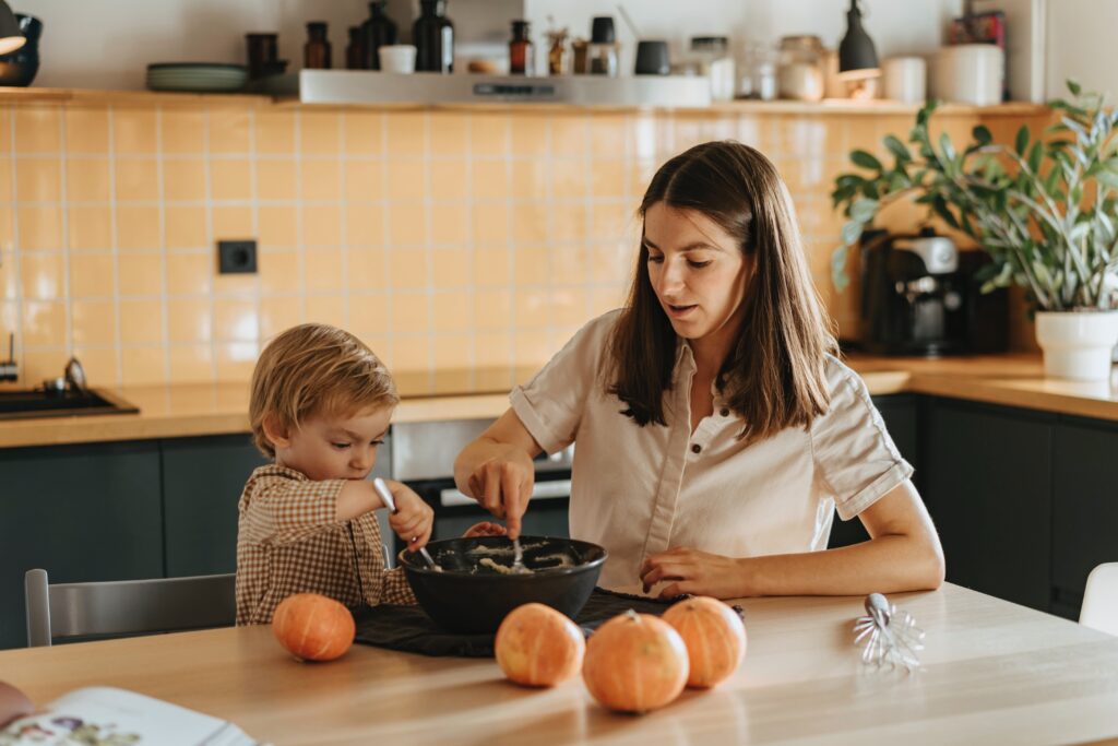 Cooking with toddlers: Building bonds through culinary adventures.