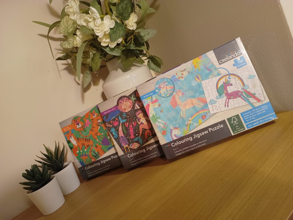 Win 3 crelando jigsaw puzzles.