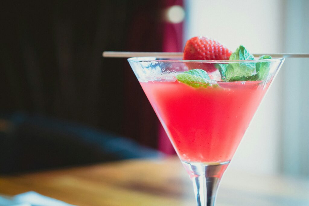 Martini cocktail.