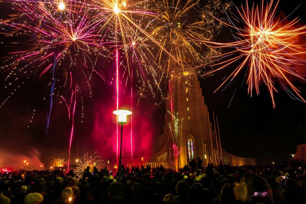 Celebrations in Iceland are often celebrated by eating Hákarl.