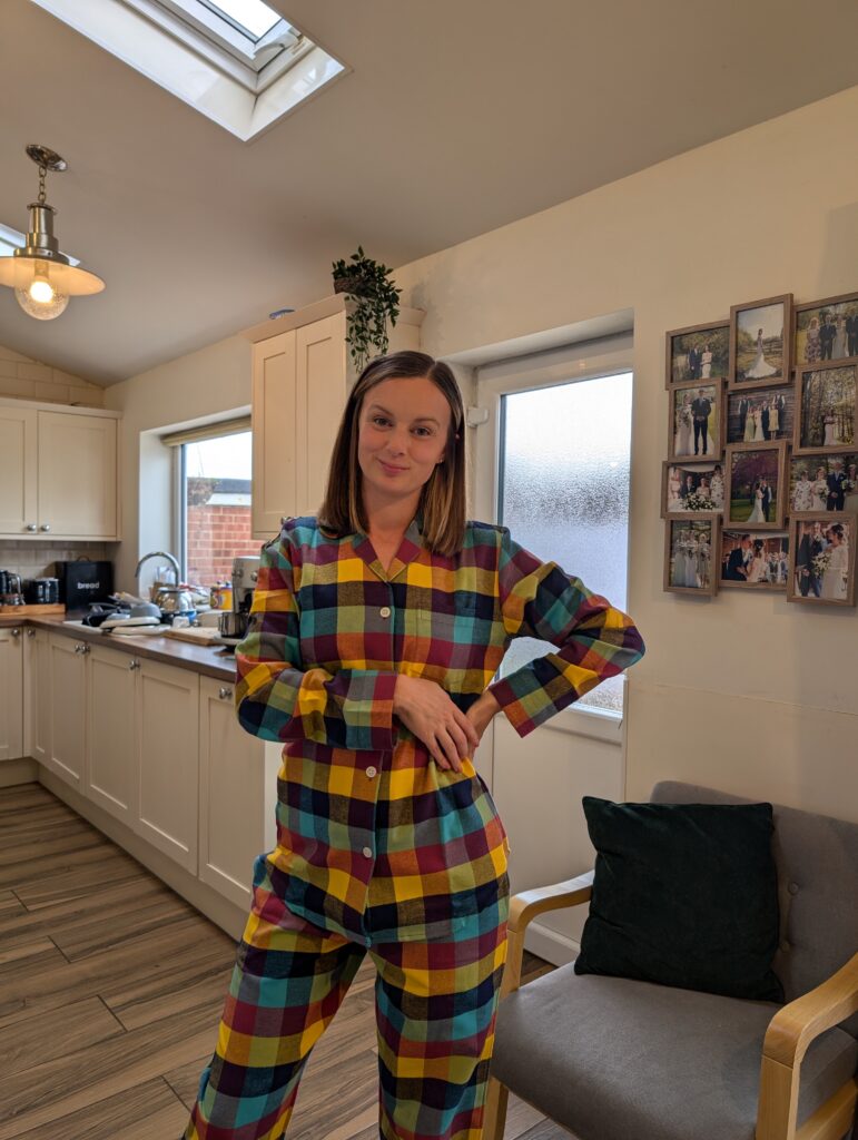 Edinburgh Check pyjama set.