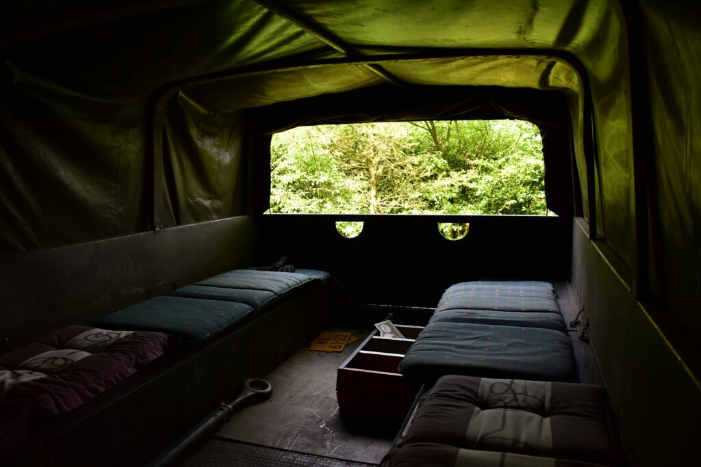 Camping set up using tarpaulin. This is to go with an article giving 11 uses for Clear Tarpaulins.