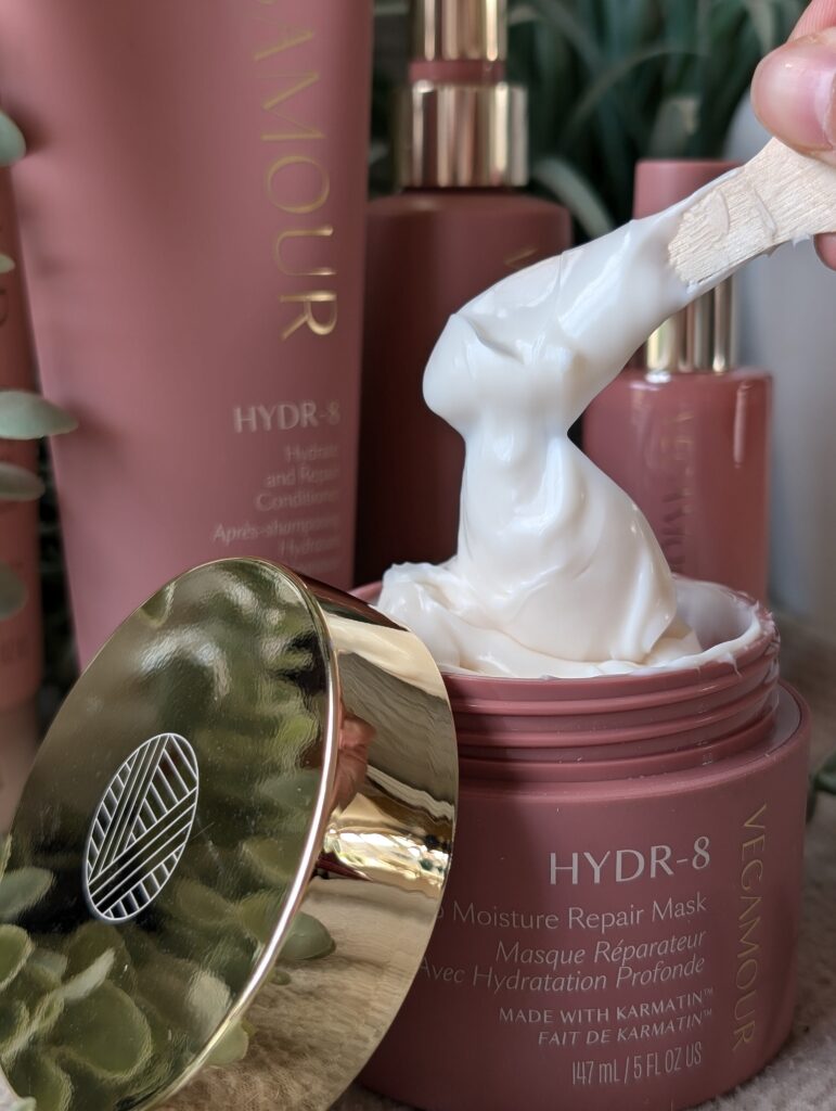 Hair mask gloop.
