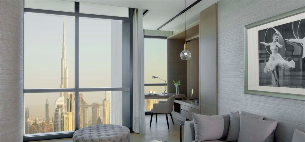View from the Paramount Hotel Dubai