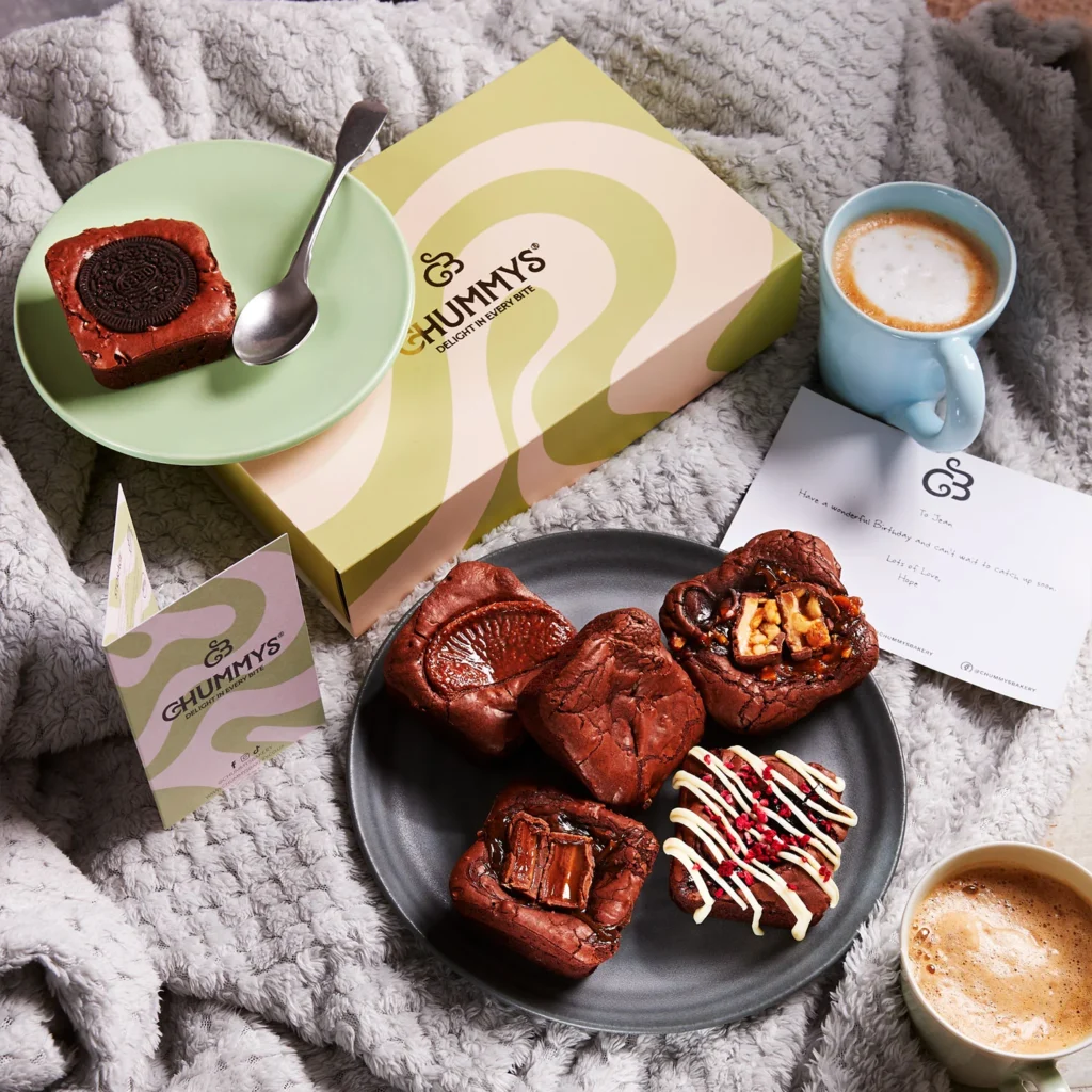 Chummys delicious dessert gift boxes.