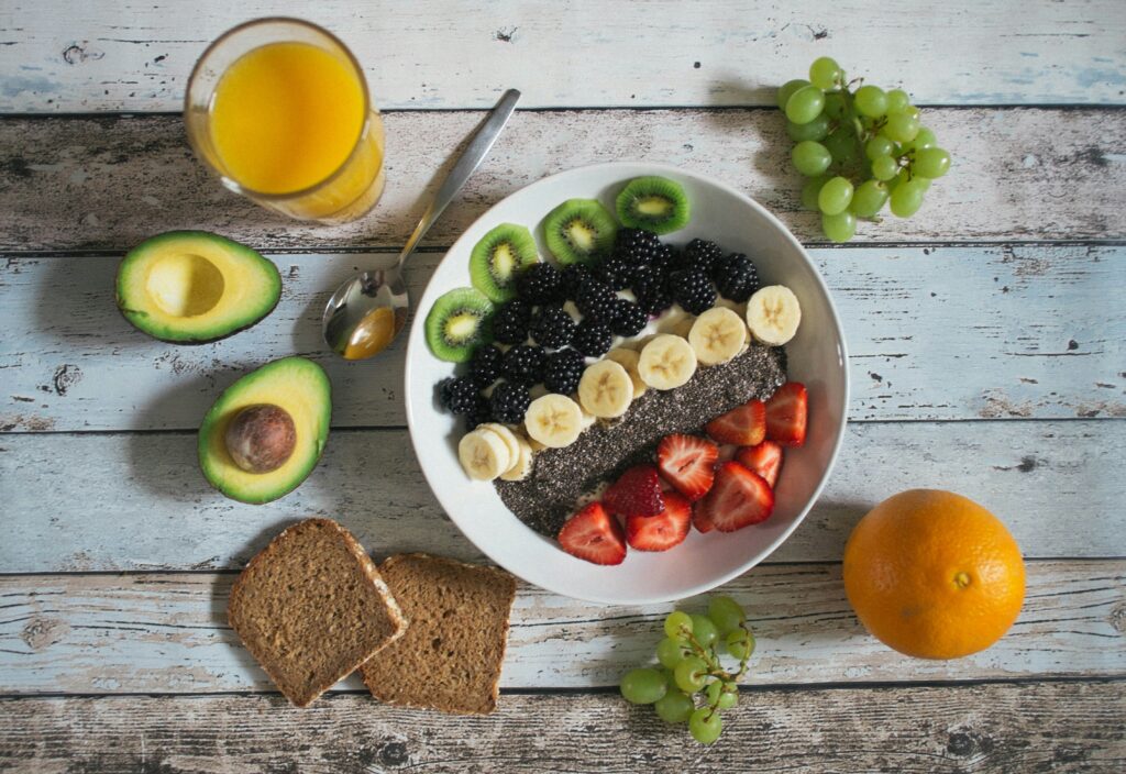 Healthy food to combat stubborn belly fat.