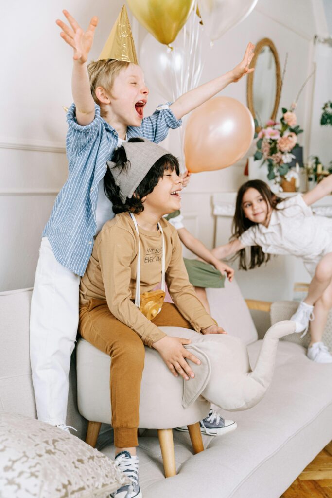 Children having fun.