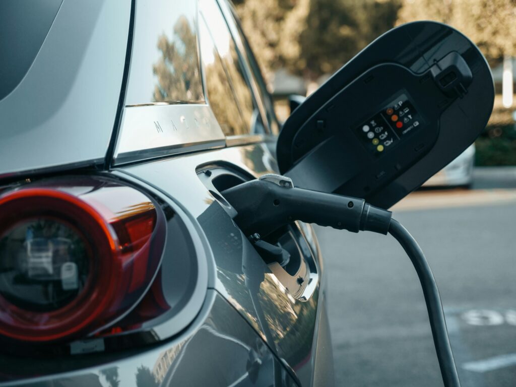 Electric cars.