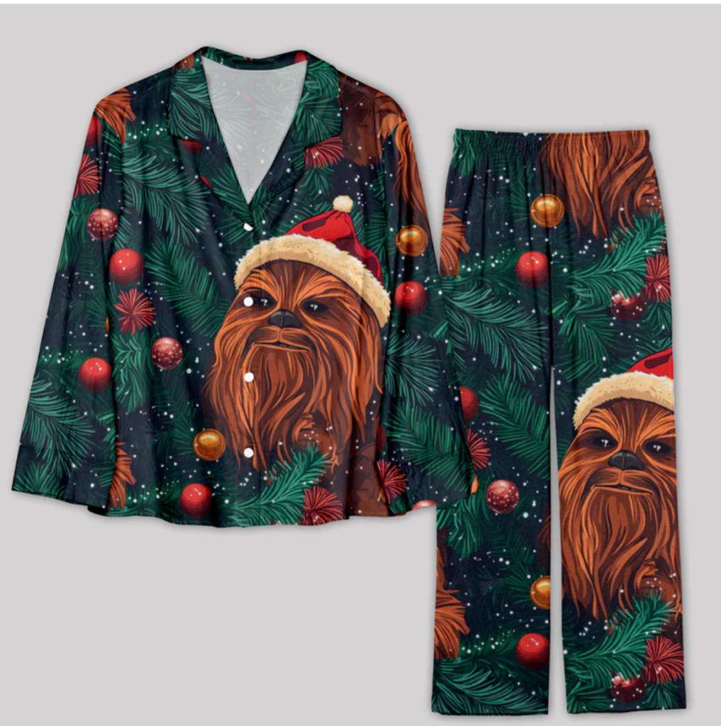 Christmas Chewbacca Pyjamas Set