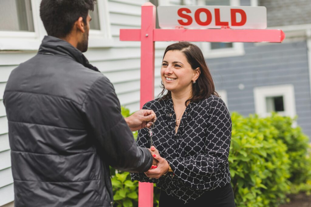 Transaction between two people who sell your property.