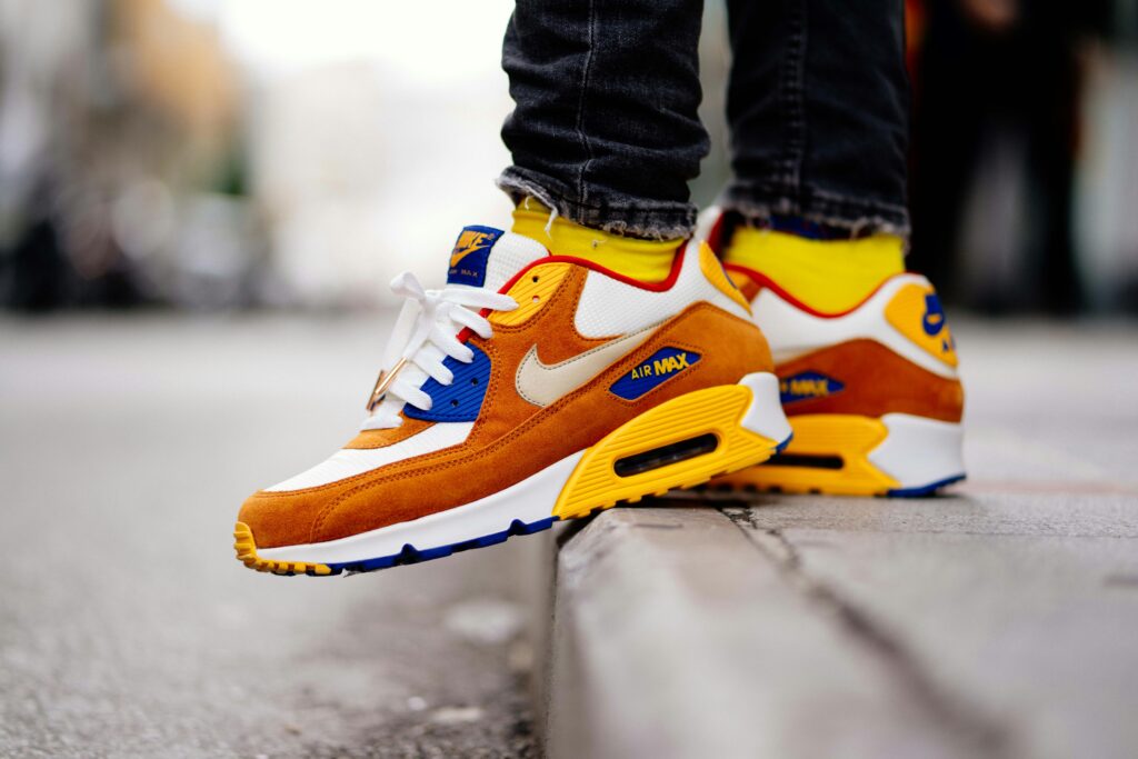 Adidas air max modern sneakers.