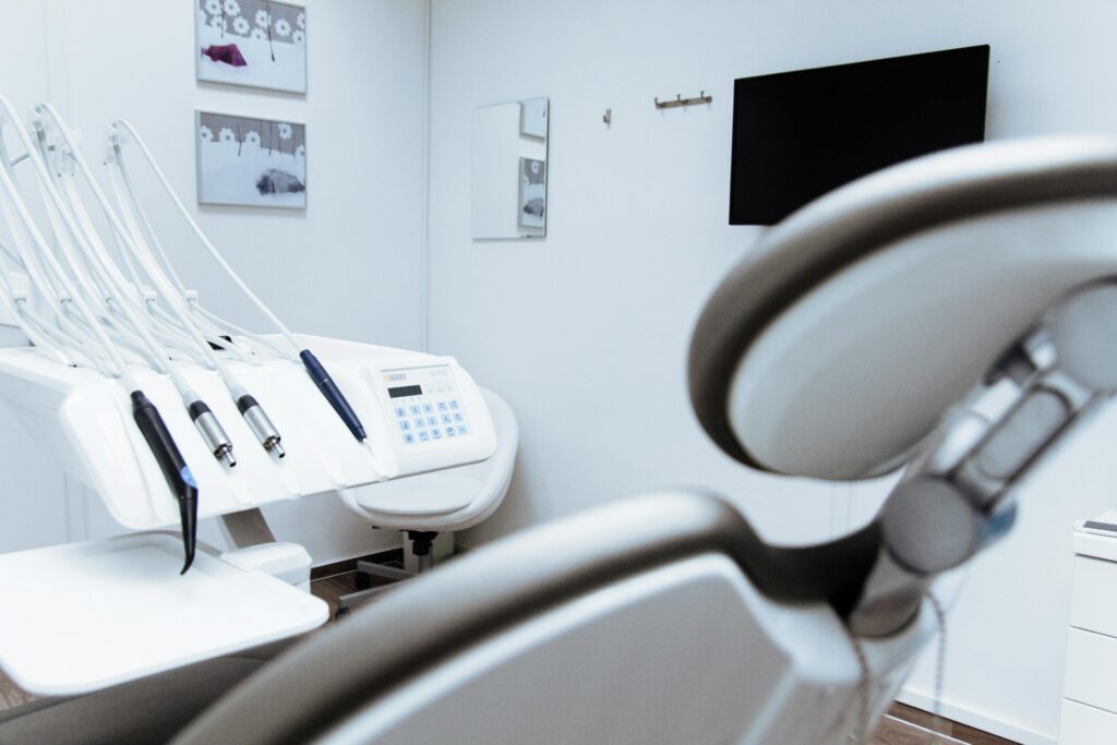 Dentist chair.