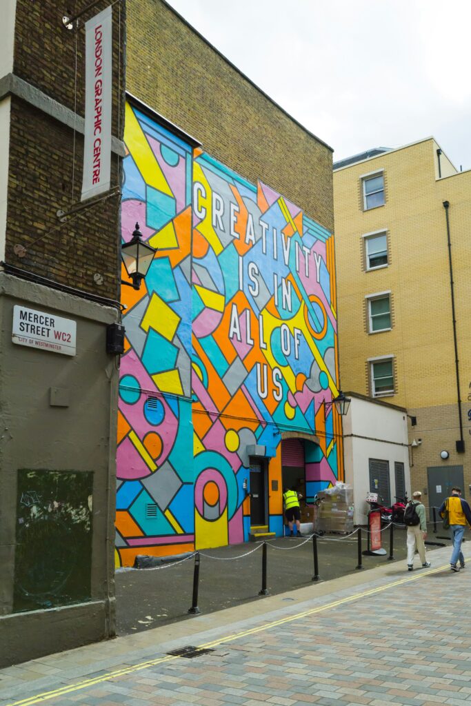 London's art scene includes heaps of stunning street art.
