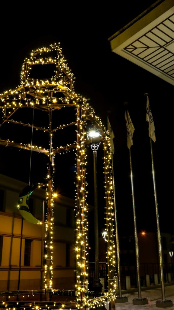 Unique lighting solutions for events.