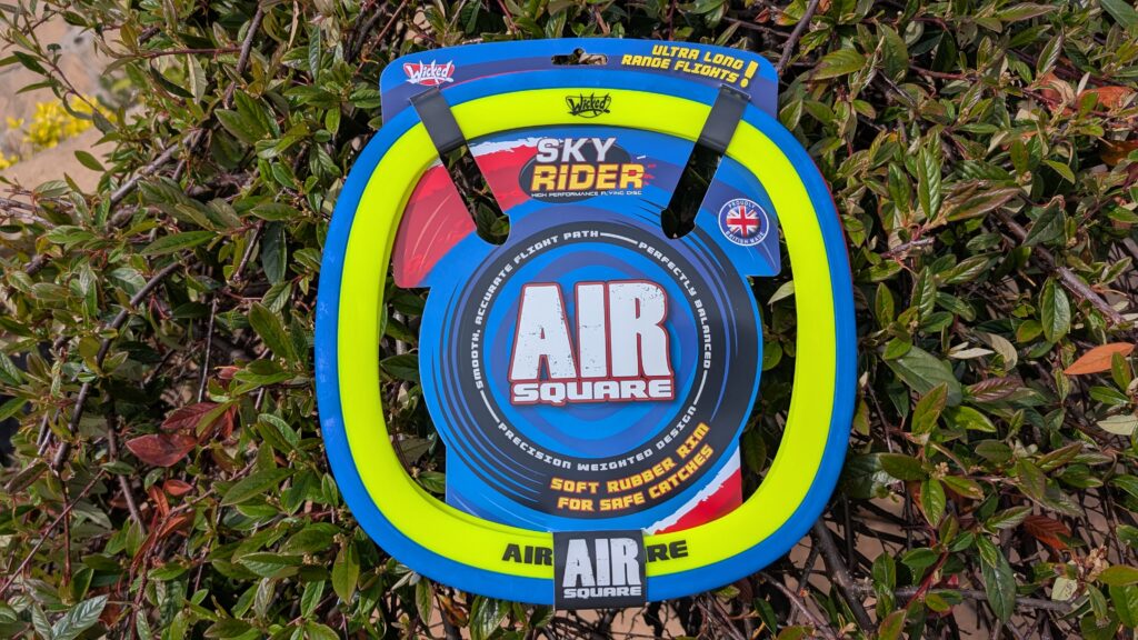 Air square frisbee from Wicked Uncle.