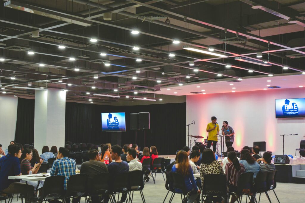 A networking event for startups and businesses.