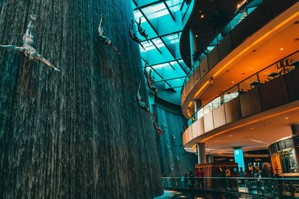 Dubai Mall & Fountain Show
