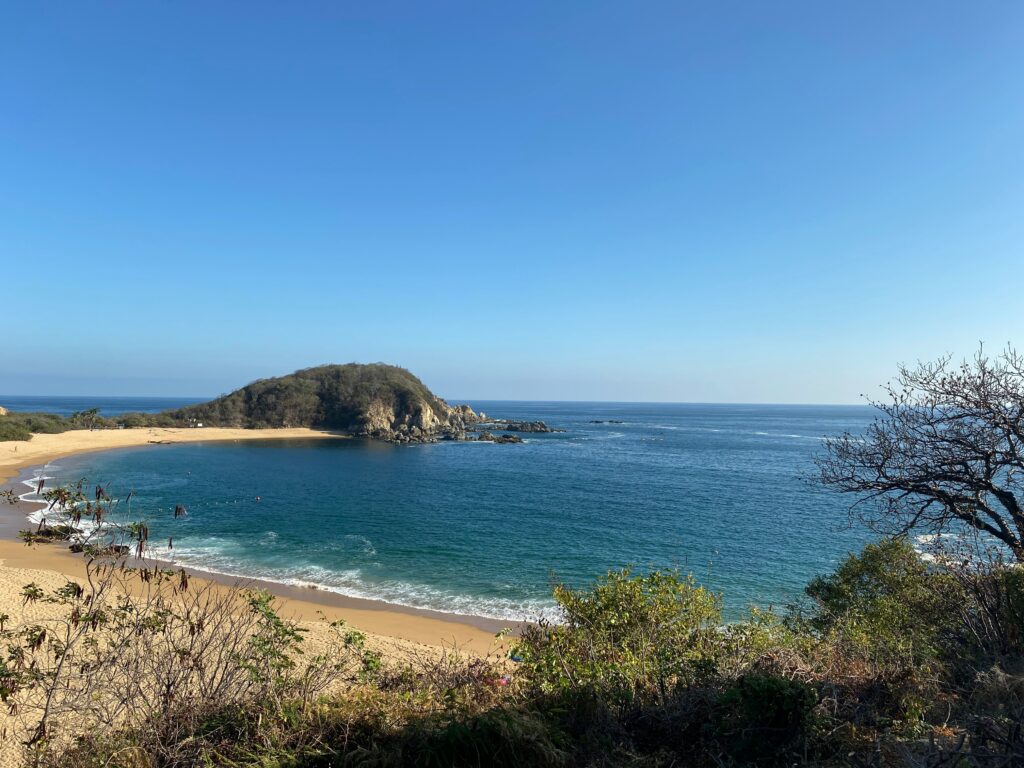 Huatulco beach.