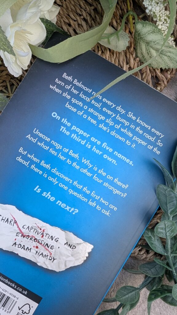 The List by Carys Jones blurb.